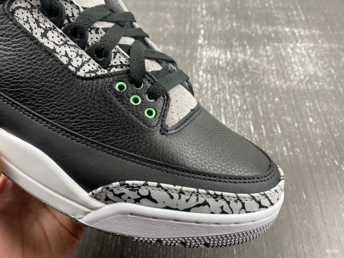 Bmlin Shoes Green 3 Jordan Glow Air CT8532-031 0709